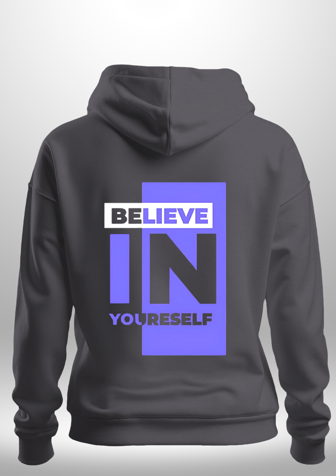 "Believe In Yourself" Luxe Hoodie by Luxe-Custom-Designer