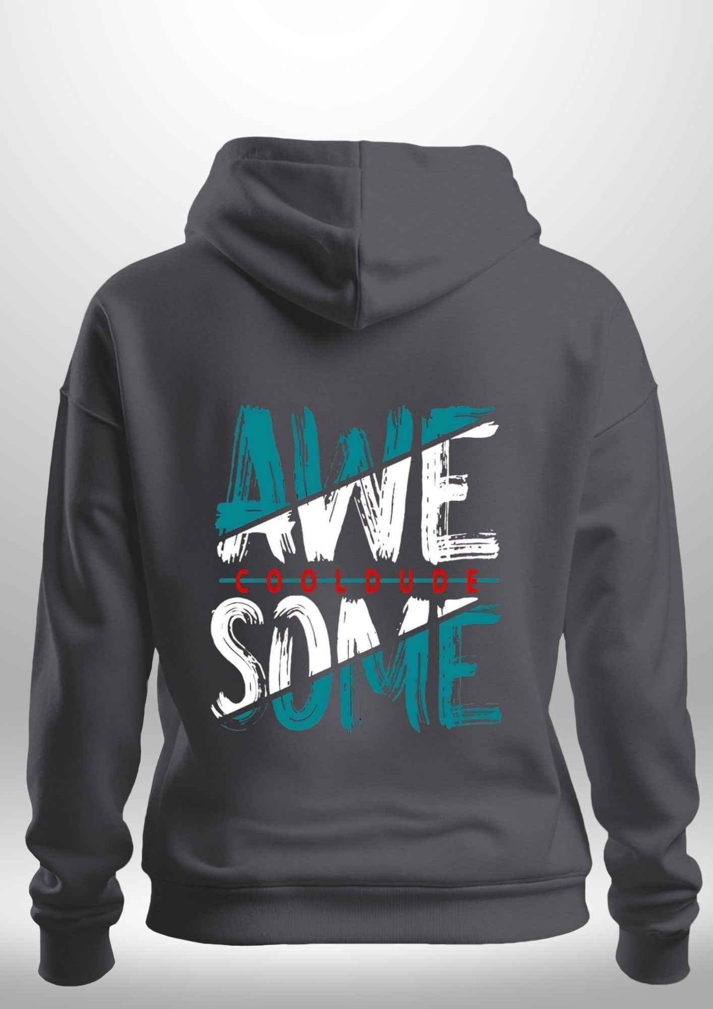 "awesome" Luxe Hoodie by Luxe-Custom-Designer