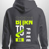 Born to be Free Hoodie by Luxe-Custom-Designer