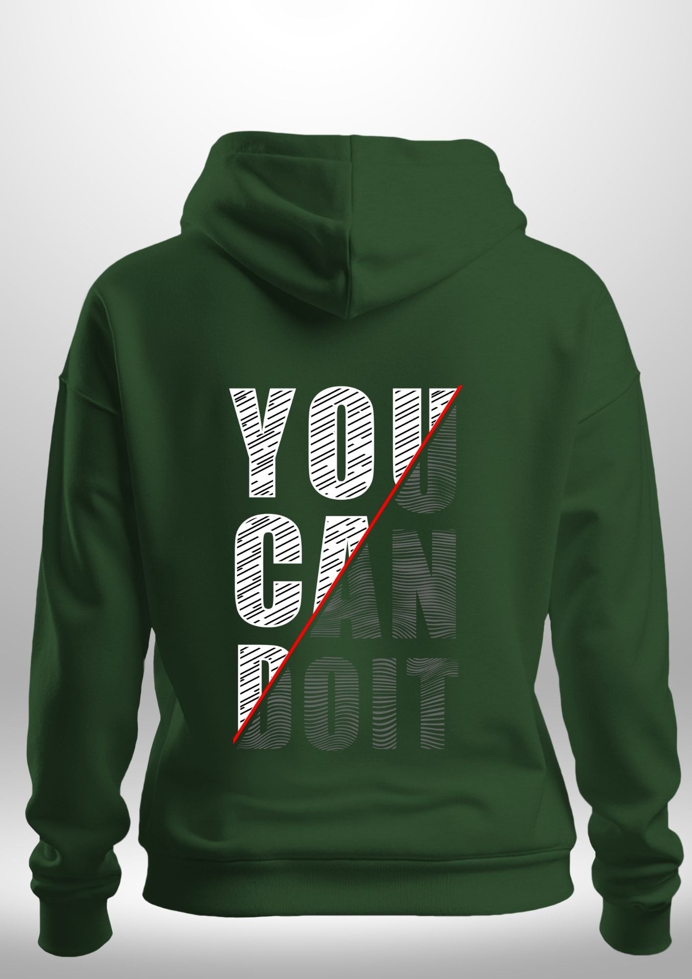 You Can Do It Hoodie by Luxe Custom Designer