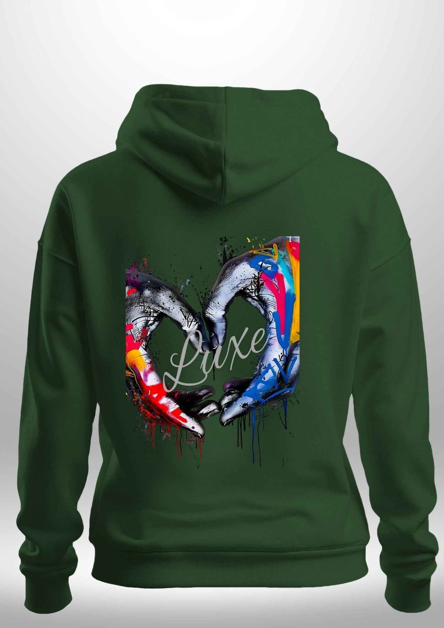 Luxe Custom 2 HANDS Hoodie by Luxe-Custom-Designer