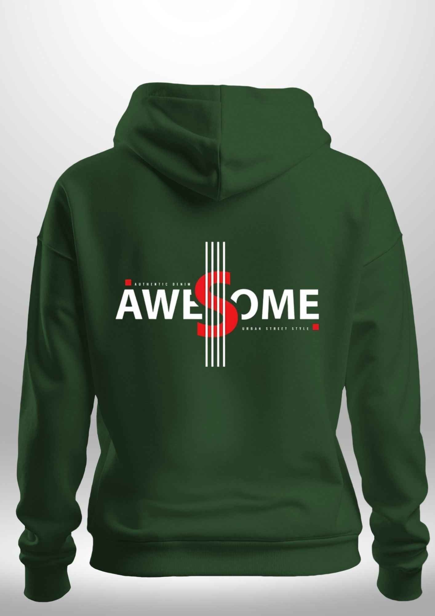 Luxe Custom "AWESOME" Hoodie by Luxe-Custom-Designer