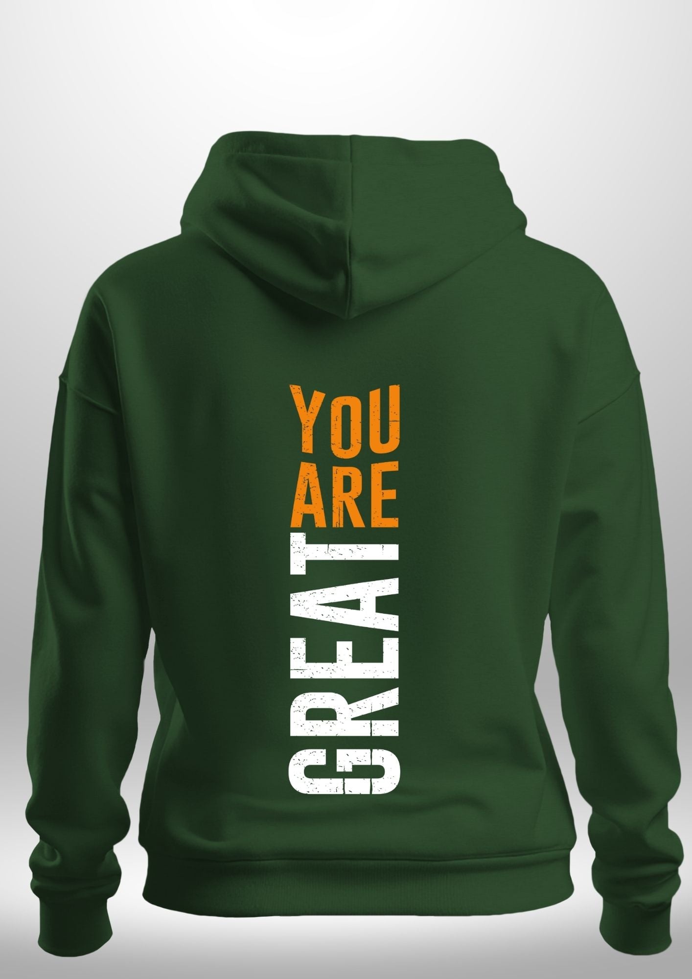 You Are Great Hoodie by Luxe Custom Designer