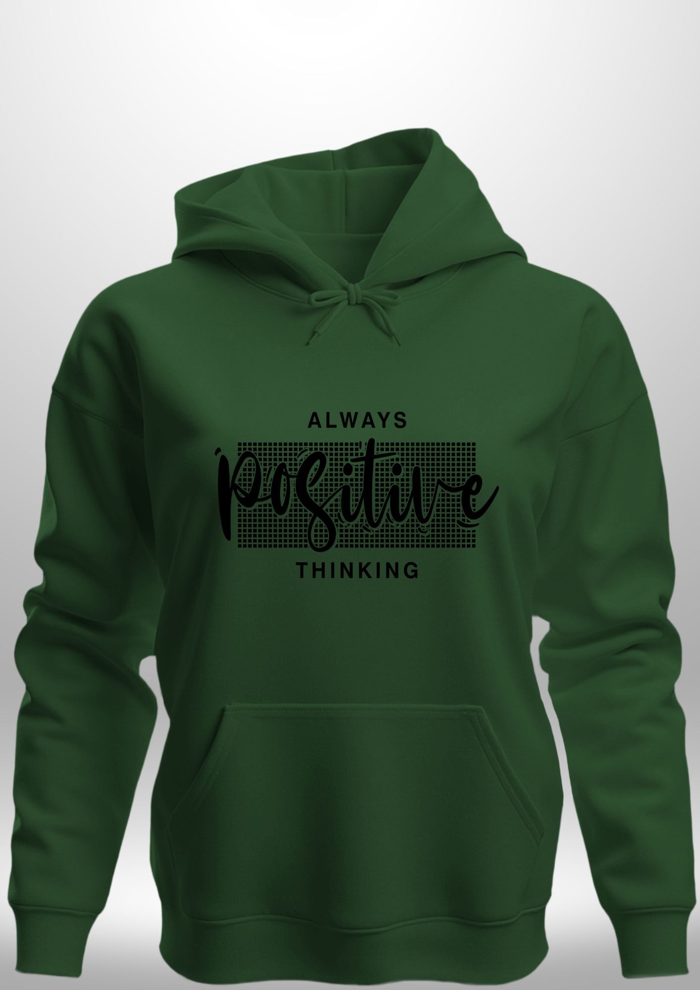 Positive Hoodie by Luxe Custom Designer