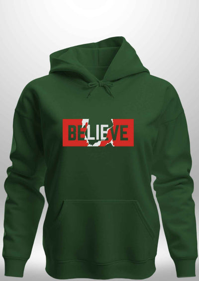 Luxe "Believe" Hoodie by Luxe-Custom-Designer
