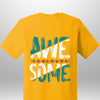"AWESOME" Luxe T-Shirt by Luxe-Custom-Designer