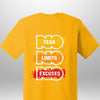 "NO FEAR" Luxe T-Shirt by Luxe-Custom-Designer