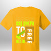 Born To Be Free T-Shirt by Luxe-Custom-Designer