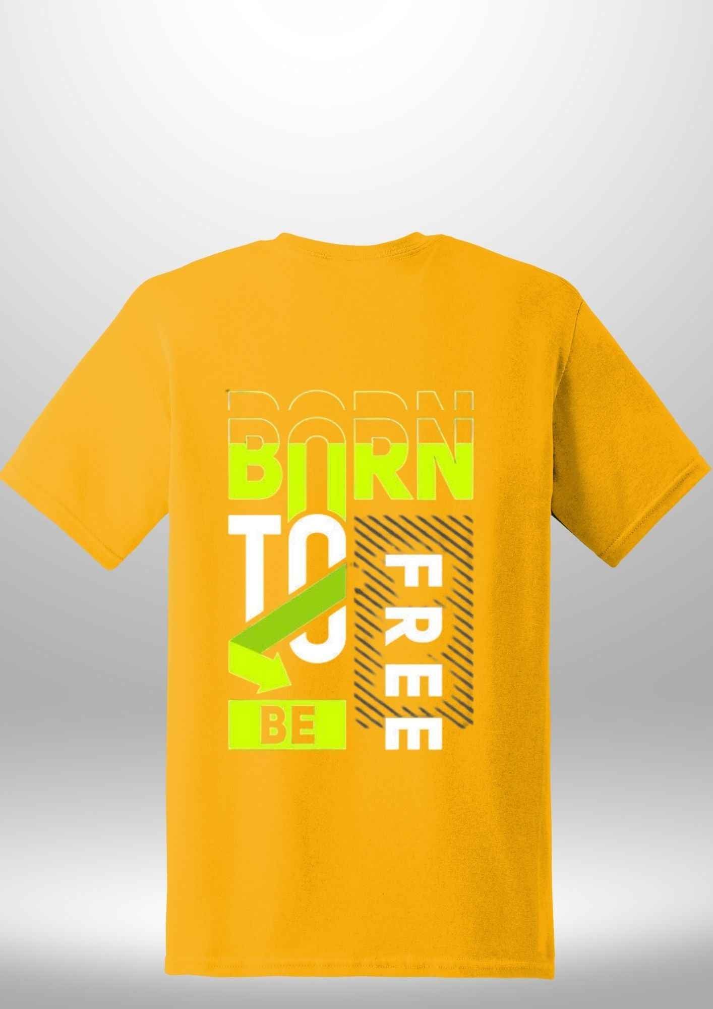 Born To Be Free T-Shirt by Luxe-Custom-Designer