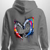 Luxe Custom 2 HANDS Hoodie by Luxe-Custom-Designer
