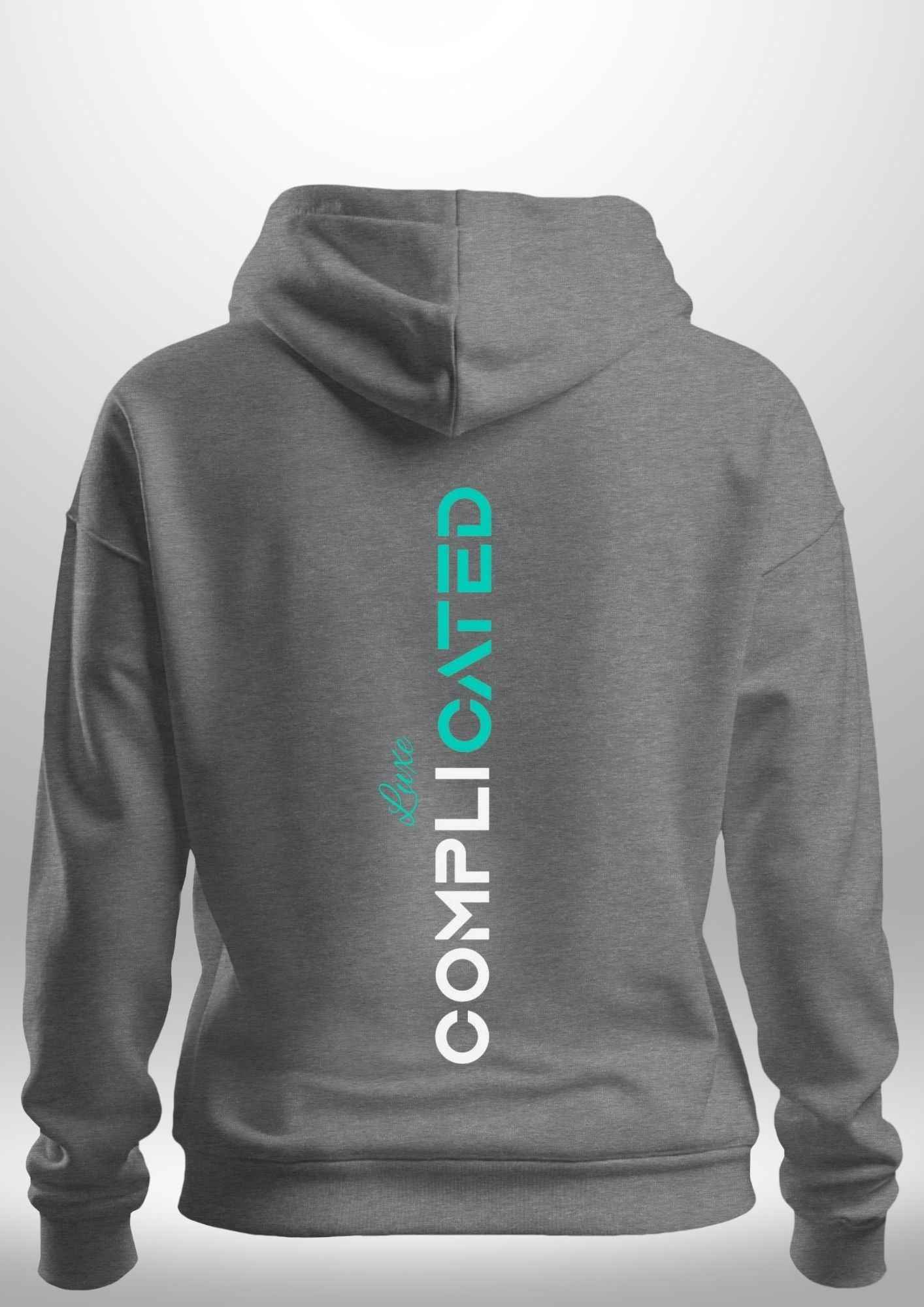 "Complicated" Luxe Hoodie by Luxe-Custom-Designer