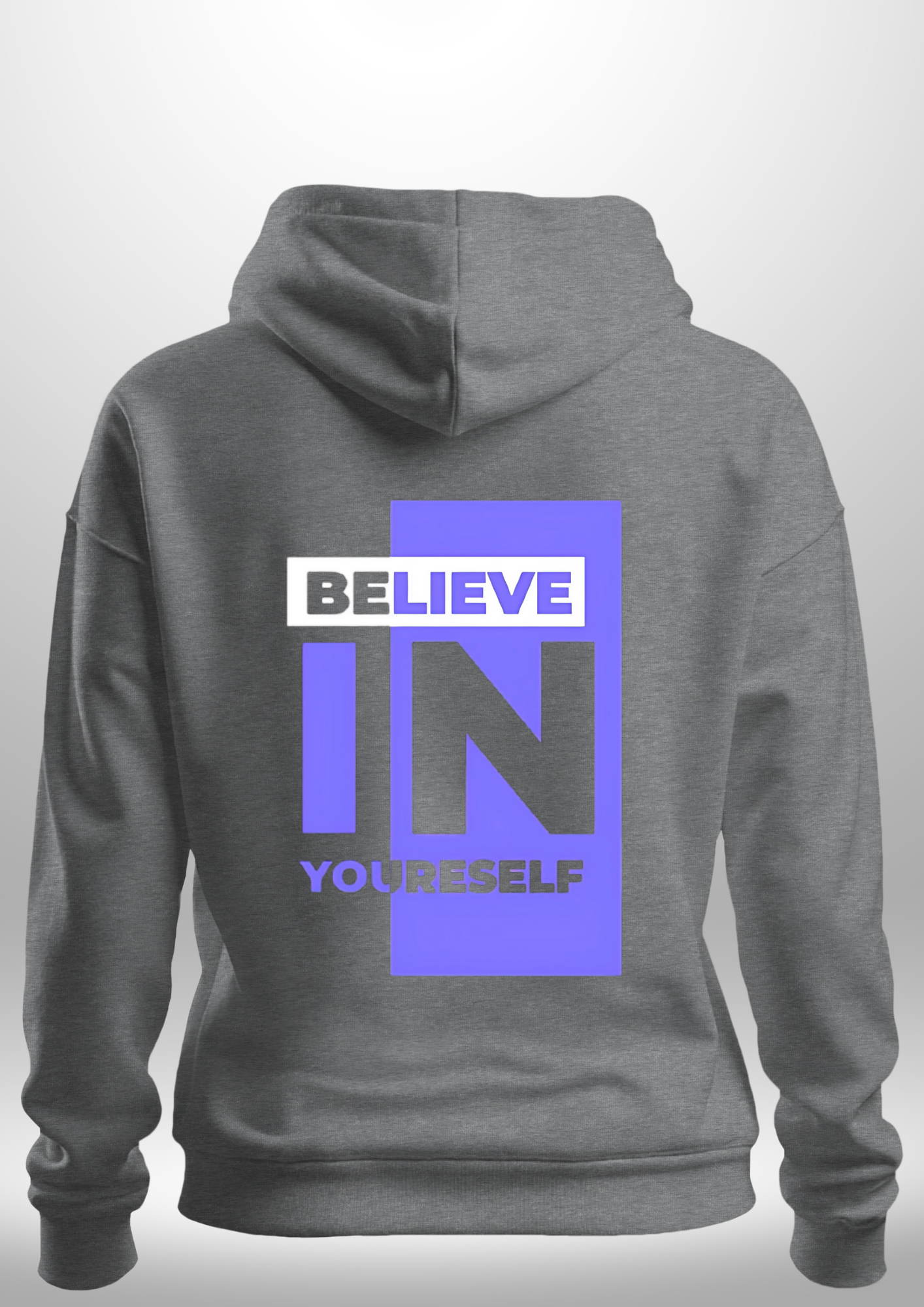 "Believe In Yourself" Luxe Hoodie by Luxe-Custom-Designer