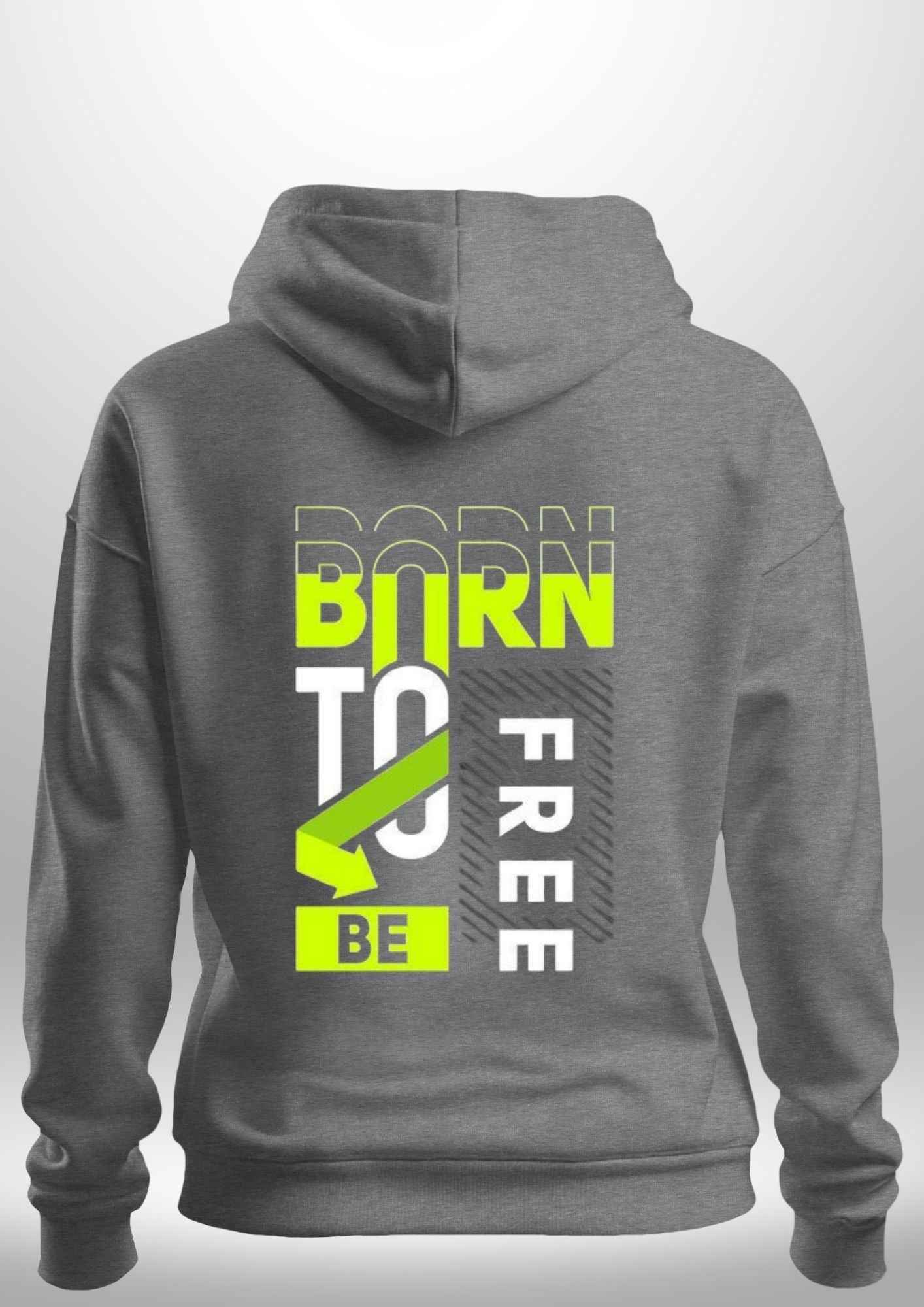 Born to be Free Hoodie by Luxe-Custom-Designer