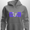 Blue "Believe" Luxe Hoodie by Luxe-Custom-Designer