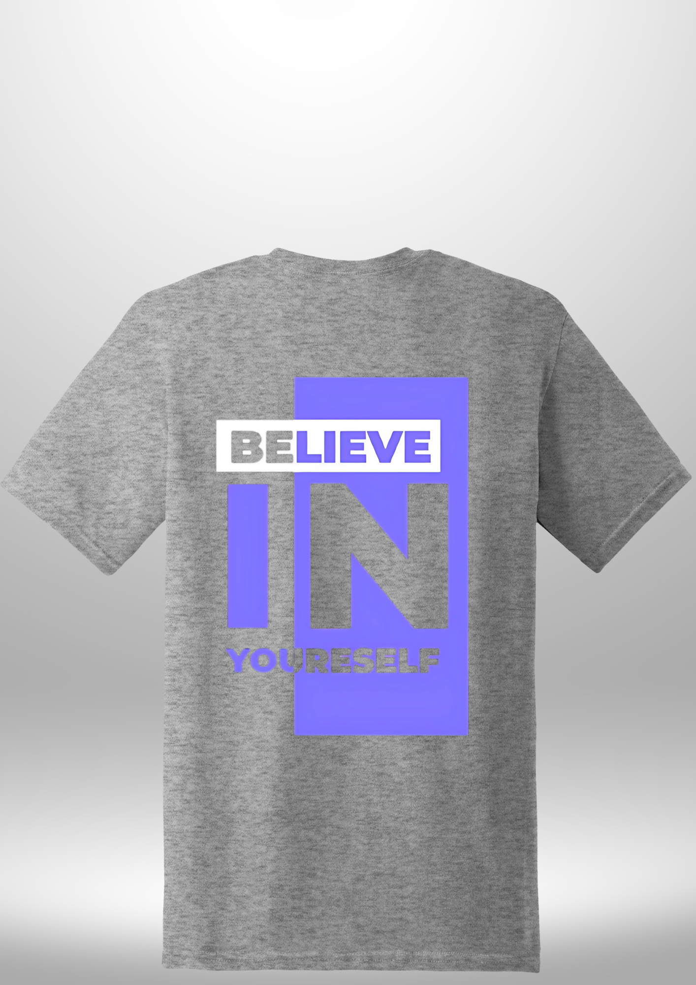 "Believe In Yourself" Luxe T-Shirt by Luxe-Custom-Designer