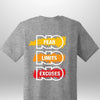 "NO FEAR" Luxe T-Shirt by Luxe-Custom-Designer