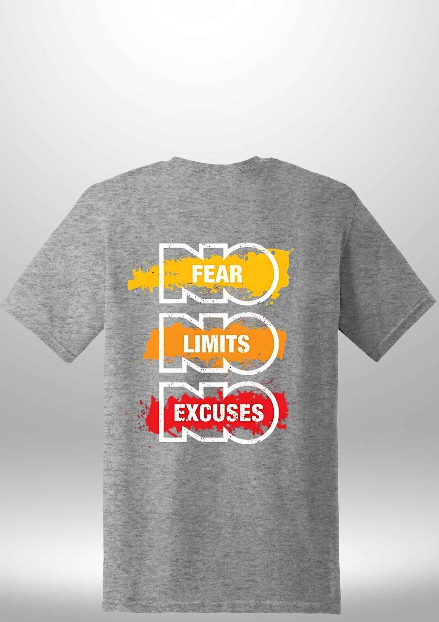 "NO FEAR" Luxe T-Shirt by Luxe-Custom-Designer