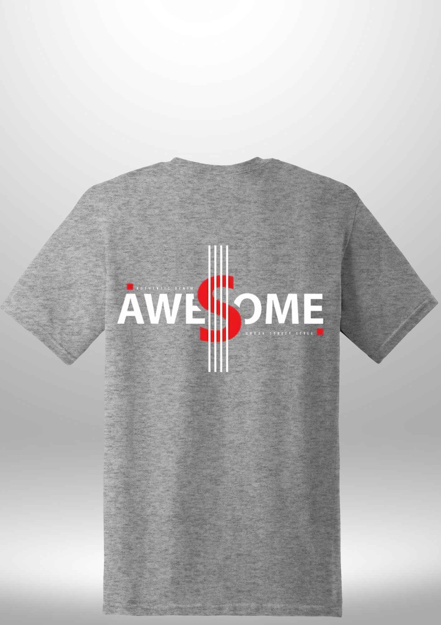 Luxe Custom "AWESOME" T-Shirt by Luxe-Custom-Designer