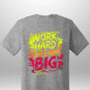 "Work Hard Dream Big" T-Shirt by Luxe-Custom-Designer