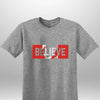 "Believe" Luxe T-shirt by Luxe-Custom-Designer