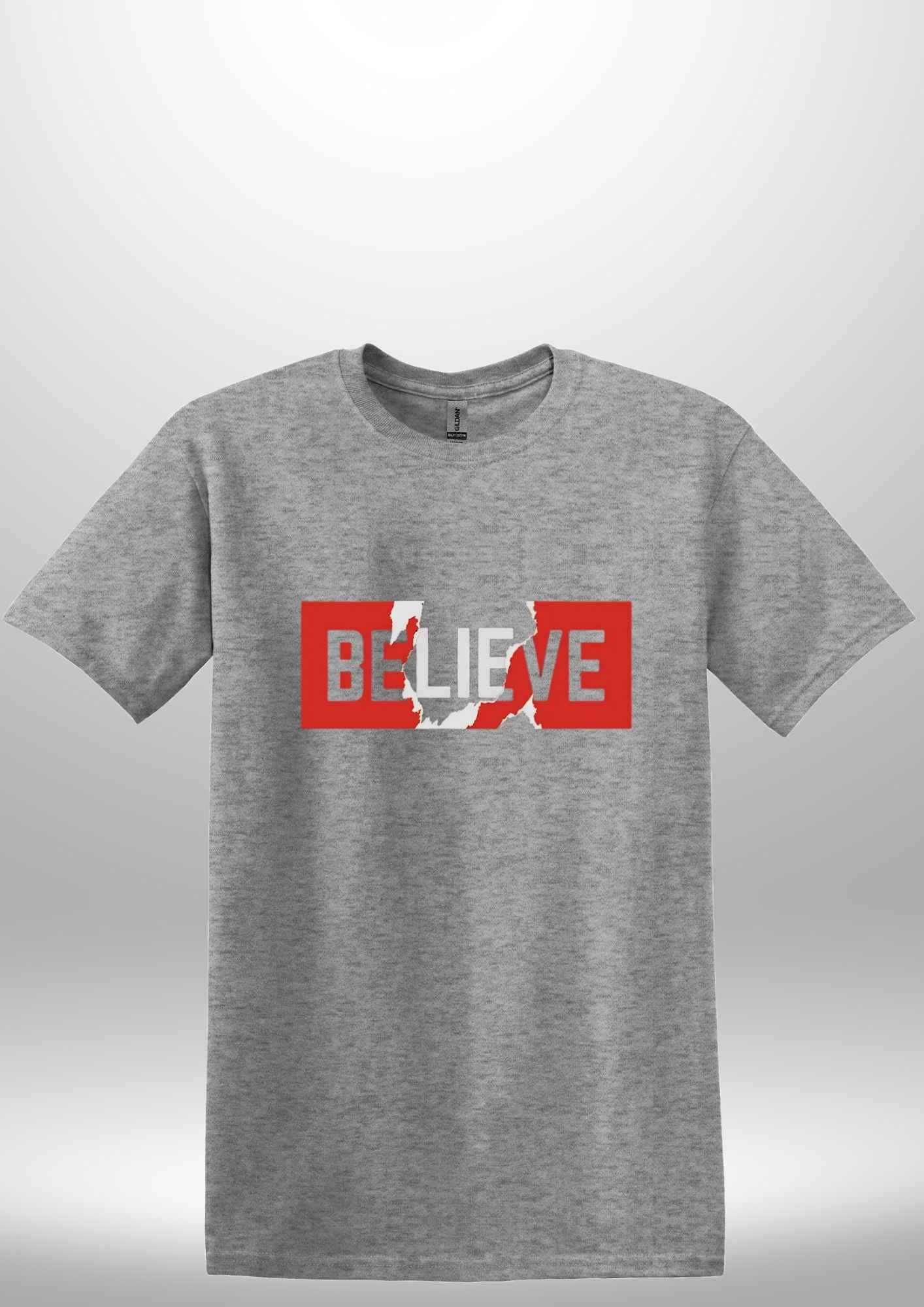 "Believe" Luxe T-shirt by Luxe-Custom-Designer