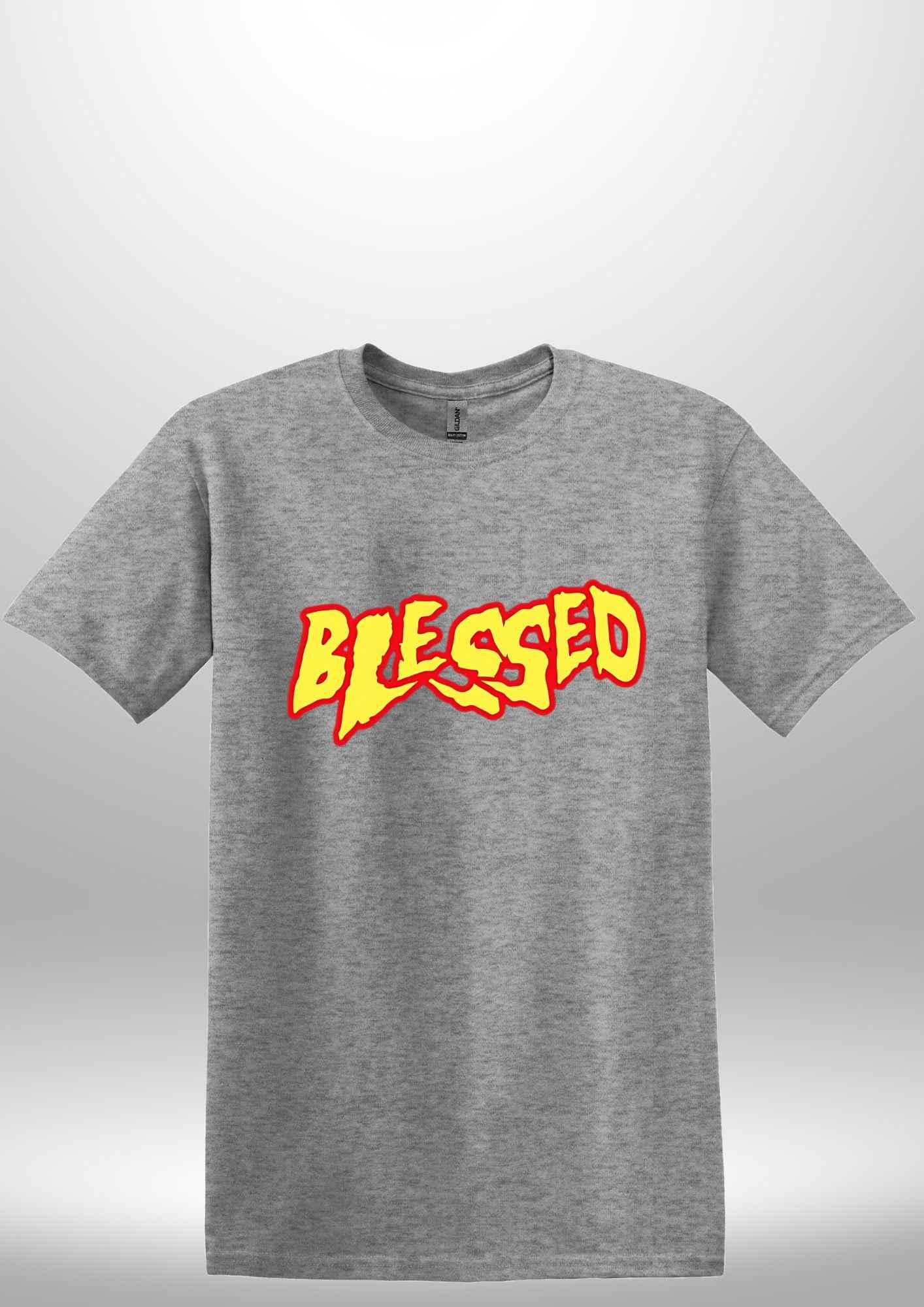 "Blessed" Luxe T-Shirt by Luxe-Custom-Designer
