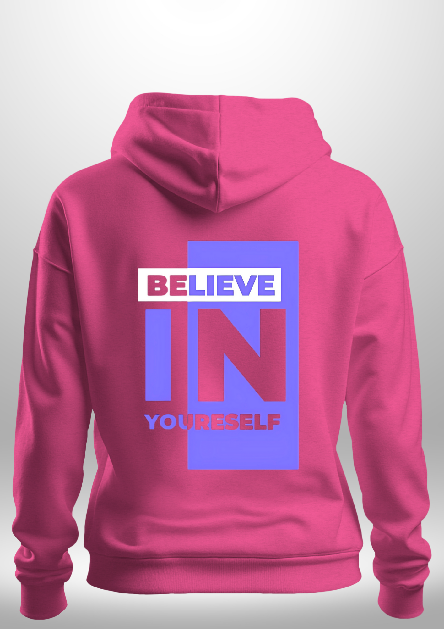 "Believe In Yourself" Luxe Hoodie by Luxe-Custom-Designer