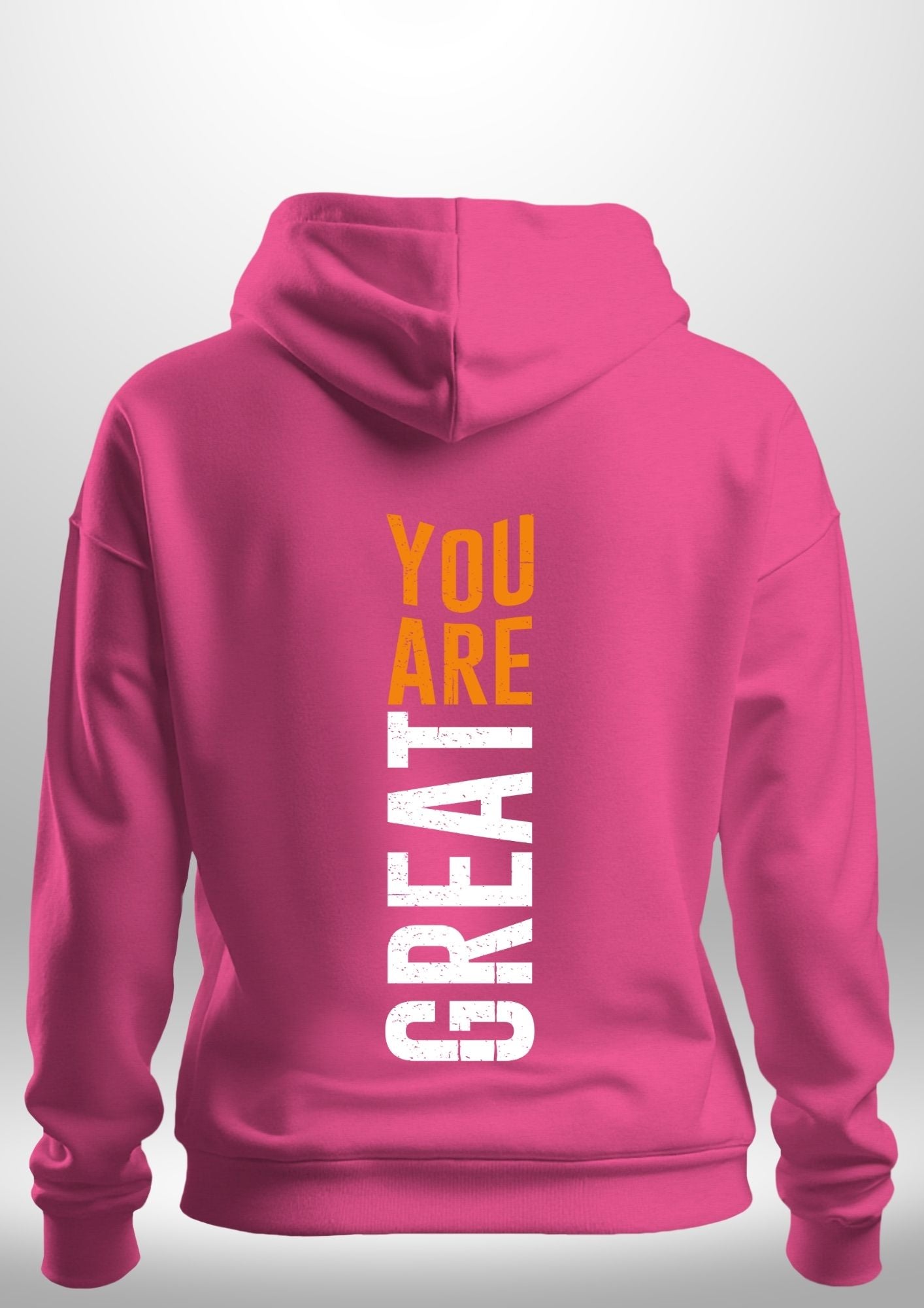 You Are Great Hoodie by Luxe Custom Designer