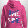 "awesome" Luxe Hoodie by Luxe-Custom-Designer