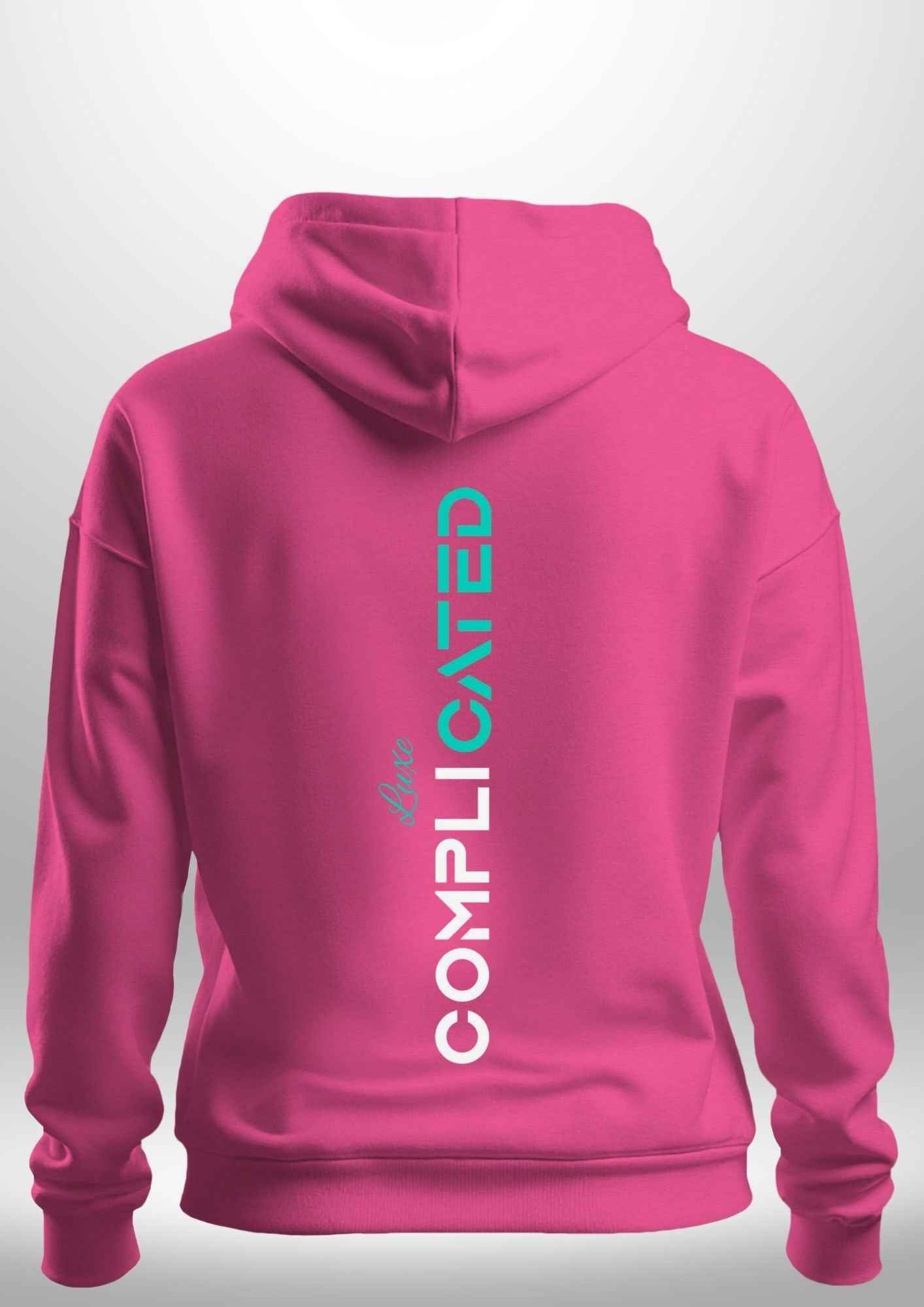 "Complicated" Luxe Hoodie by Luxe-Custom-Designer
