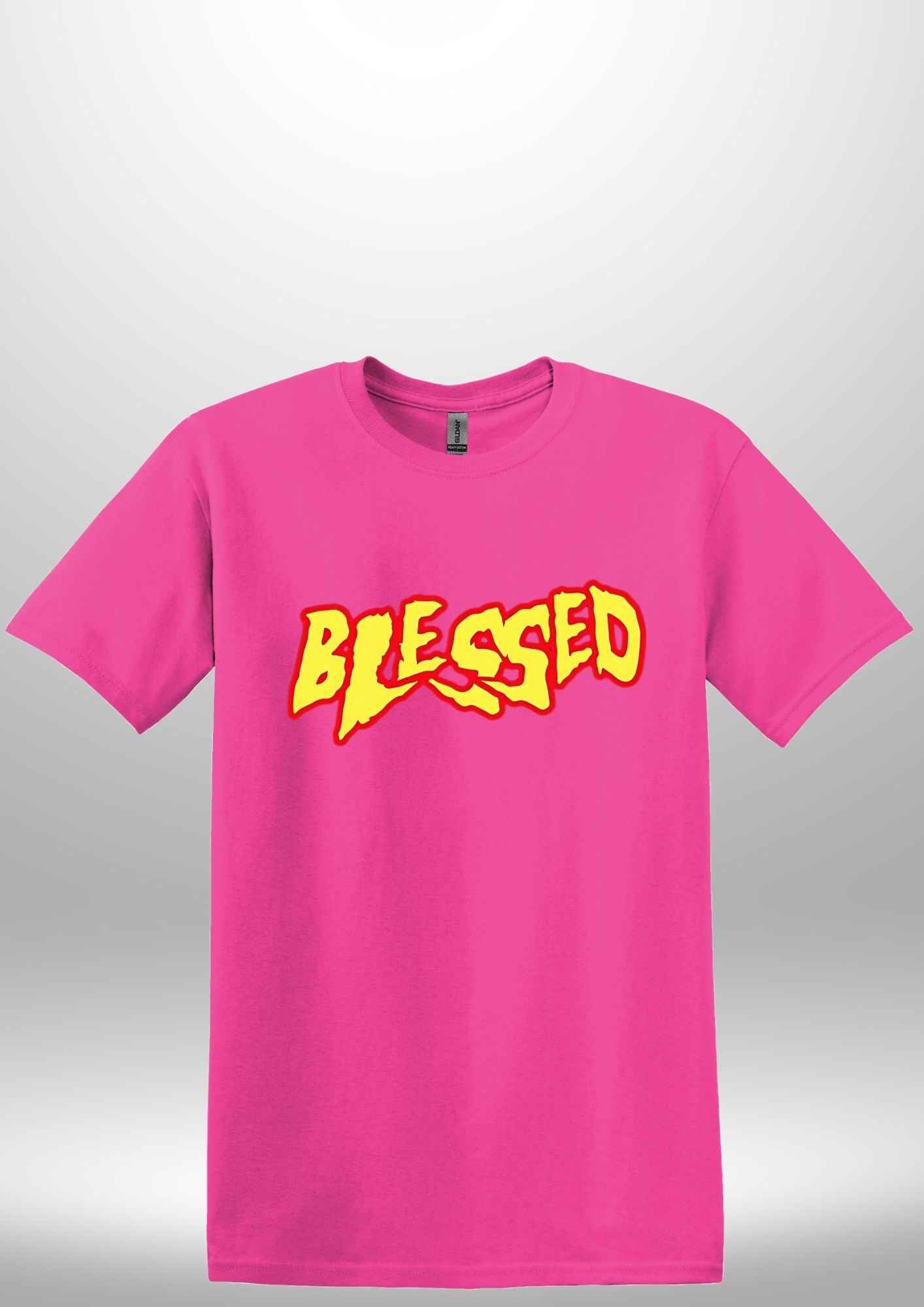 "Blessed" Luxe T-Shirt by Luxe-Custom-Designer