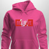 Luxe "Believe" Hoodie by Luxe-Custom-Designer