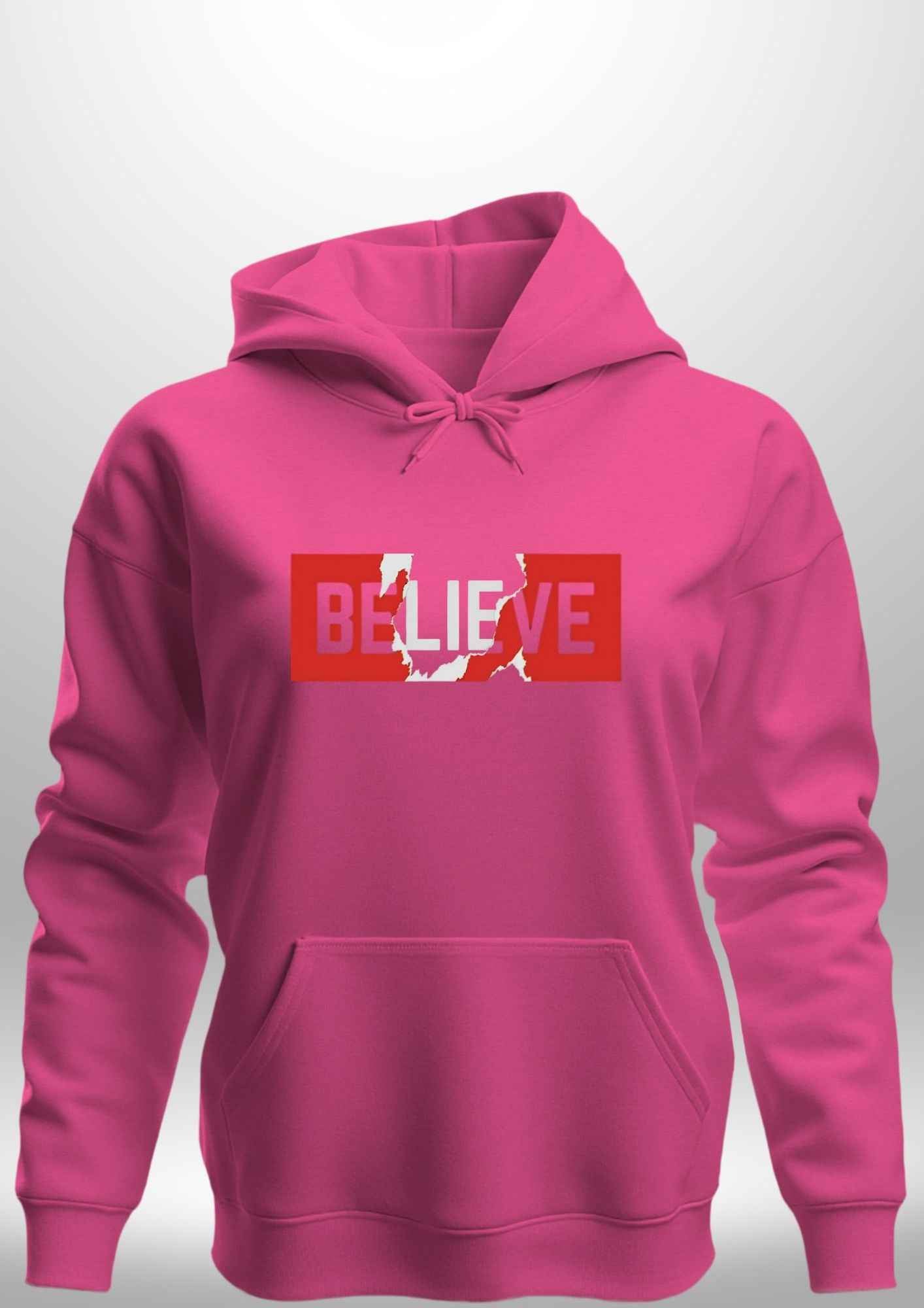 Luxe "Believe" Hoodie by Luxe-Custom-Designer