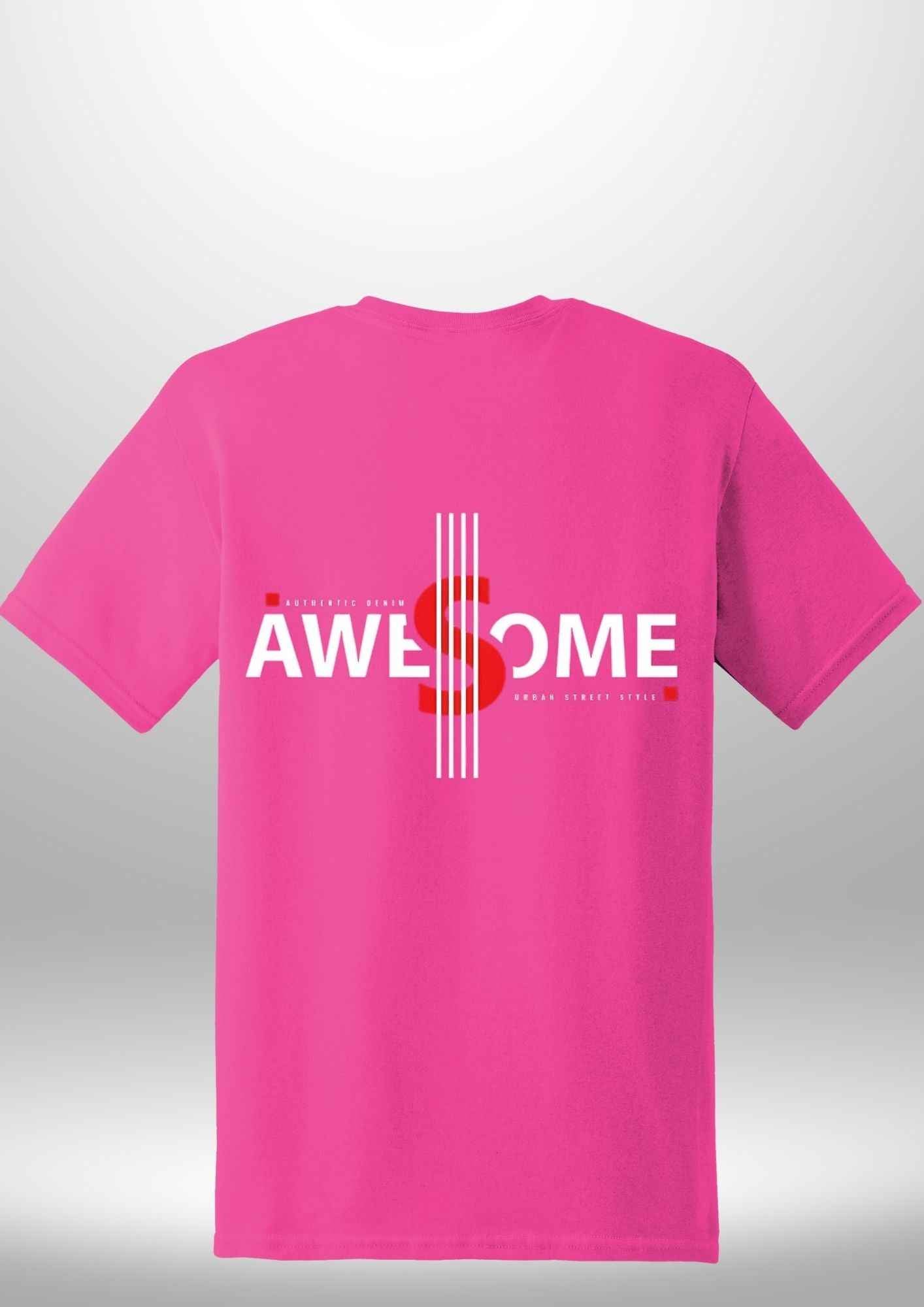 Luxe Custom "AWESOME" T-Shirt by Luxe-Custom-Designer