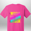 Work Hard Luxe T-Shirt by Luxe-Custom-Designer