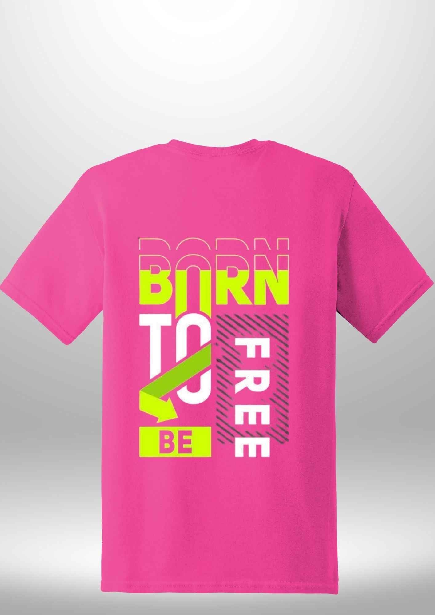 Born To Be Free T-Shirt by Luxe-Custom-Designer