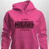 Positive Hoodie by Luxe Custom Designer