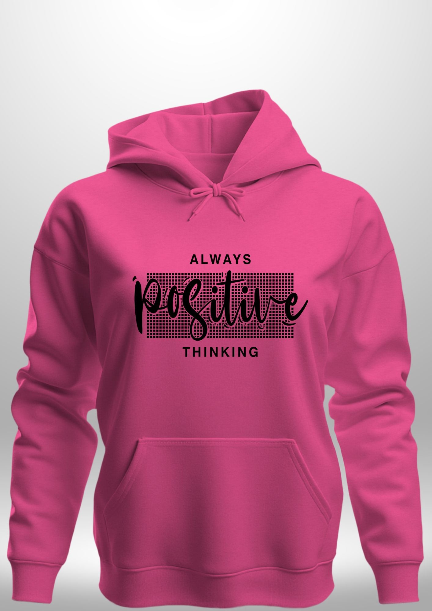 Positive Hoodie by Luxe Custom Designer