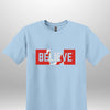 "Believe" Luxe T-shirt by Luxe-Custom-Designer