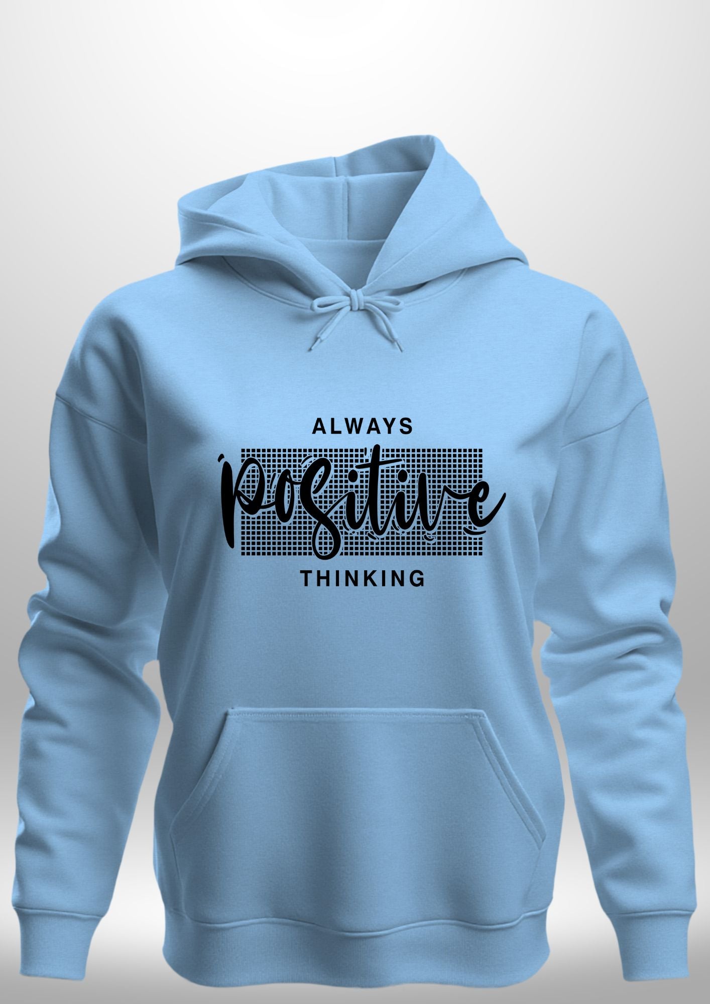 Positive Hoodie by Luxe Custom Designer