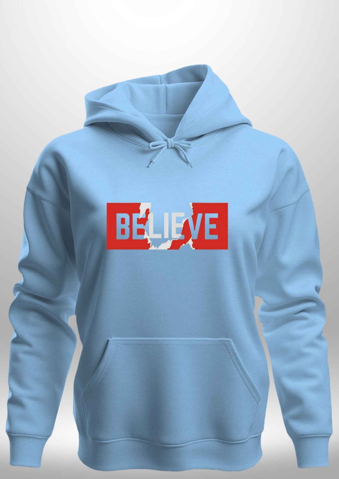 Luxe "Believe" Hoodie by Luxe-Custom-Designer