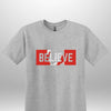 "Believe" Luxe T-shirt by Luxe-Custom-Designer