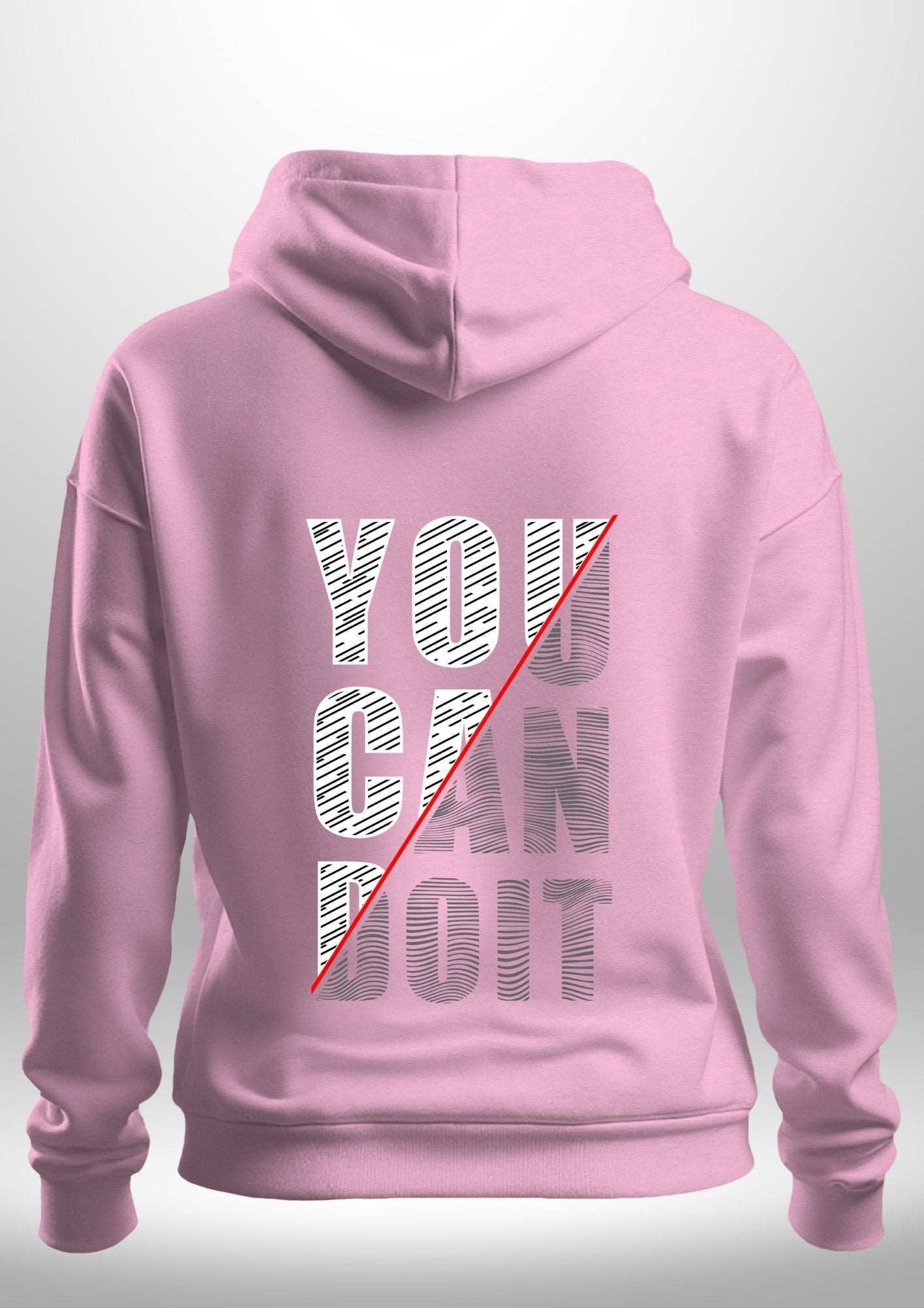 You Can Do It Hoodie by Luxe Custom Designer