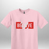 "Believe" Luxe T-shirt by Luxe-Custom-Designer