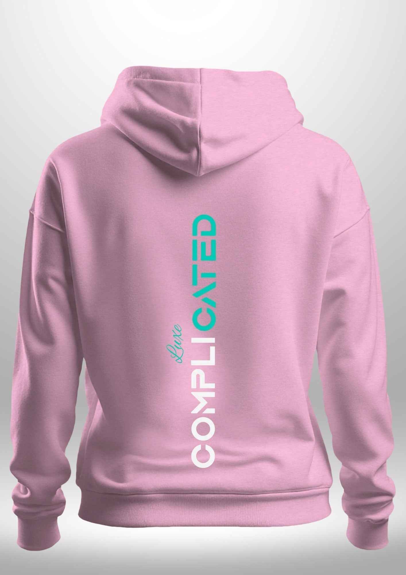 "Complicated" Luxe Hoodie by Luxe-Custom-Designer
