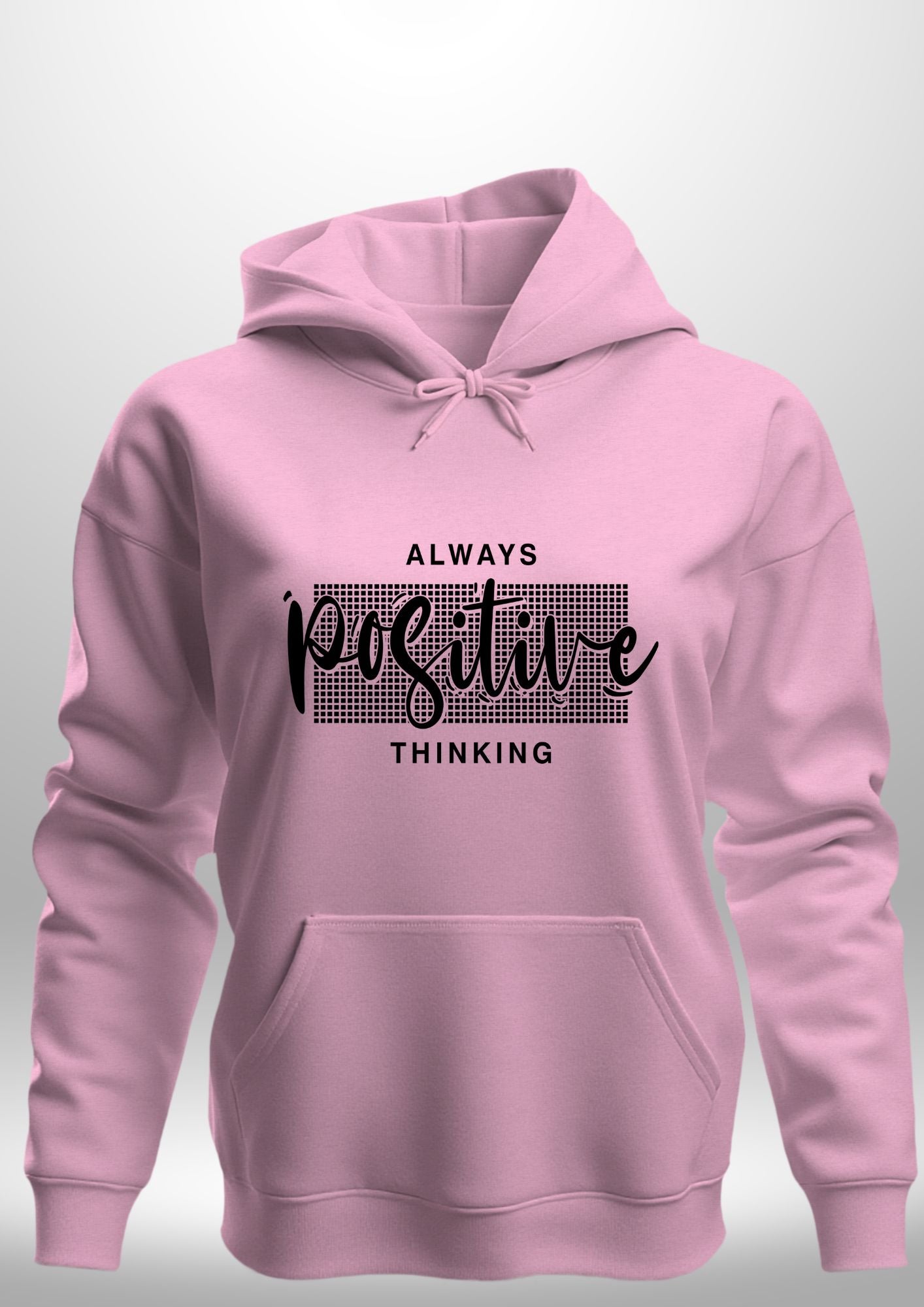 Positive Hoodie by Luxe Custom Designer