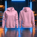 Light Pink Work Hoodie Personalised
