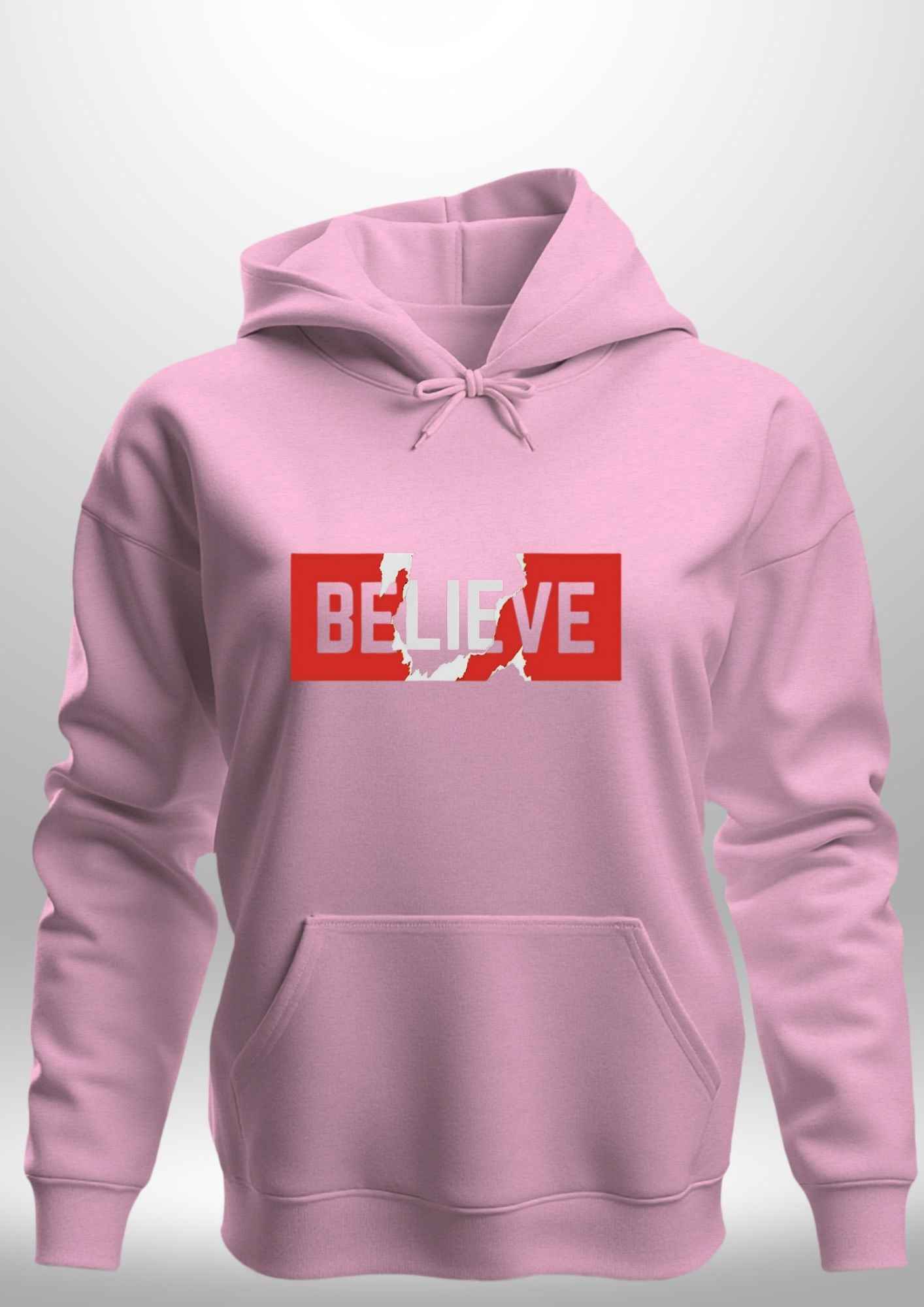 Luxe "Believe" Hoodie by Luxe-Custom-Designer