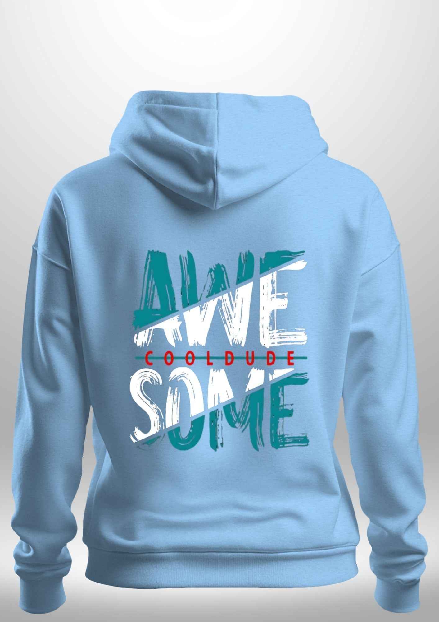 "awesome" Luxe Hoodie by Luxe-Custom-Designer