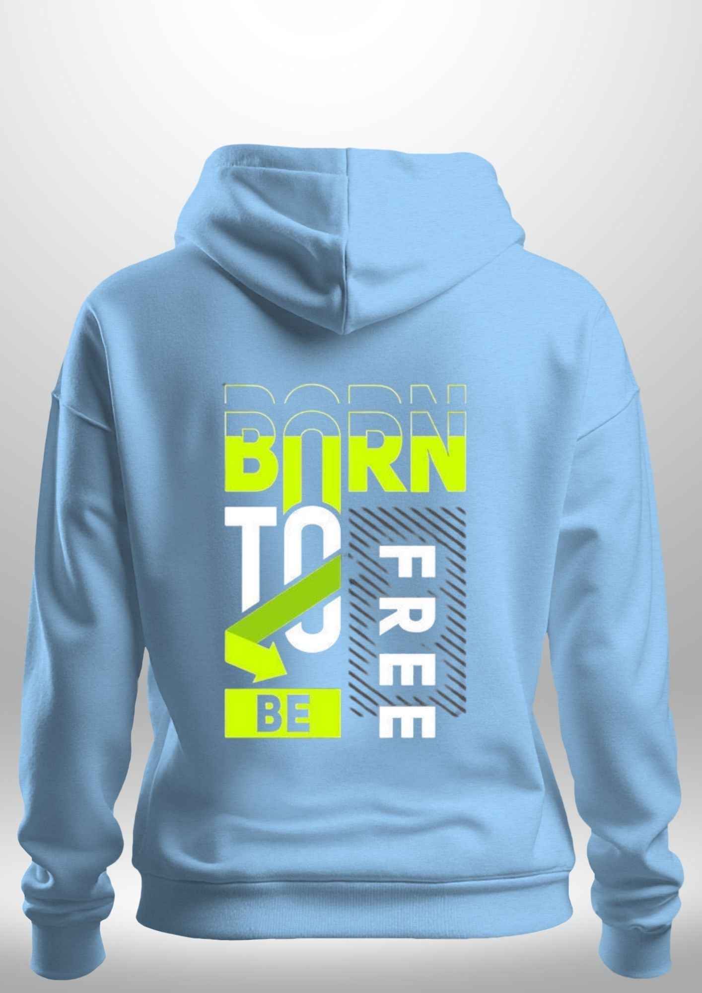 Born to be Free Hoodie by Luxe-Custom-Designer